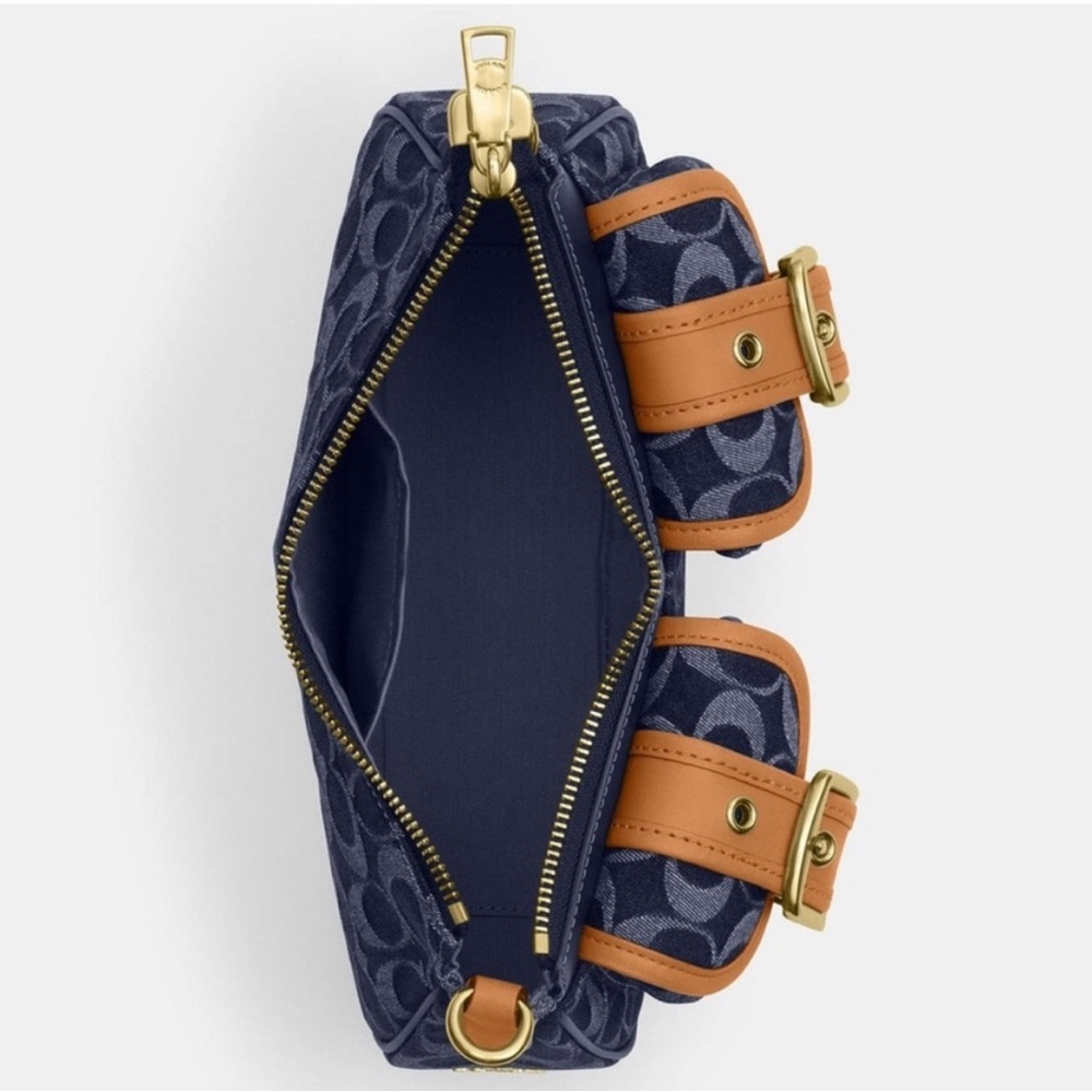 New Coach Ashton Bag In Signature Denim - Picture 9 of 9